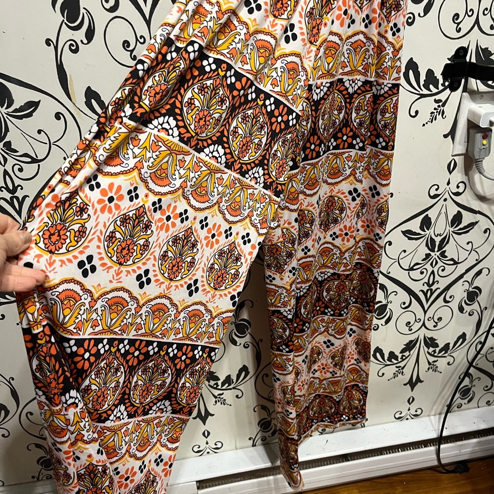 Espresso Multicolor Paisley Maxi Dress